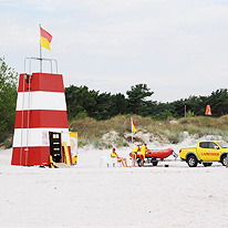 Surfen auf Bornholm, Ostsee